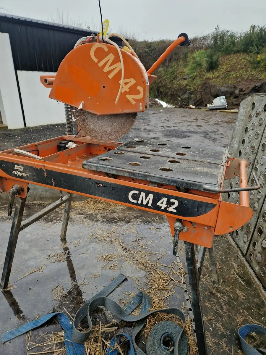 Masonary table wet saw - Image 4