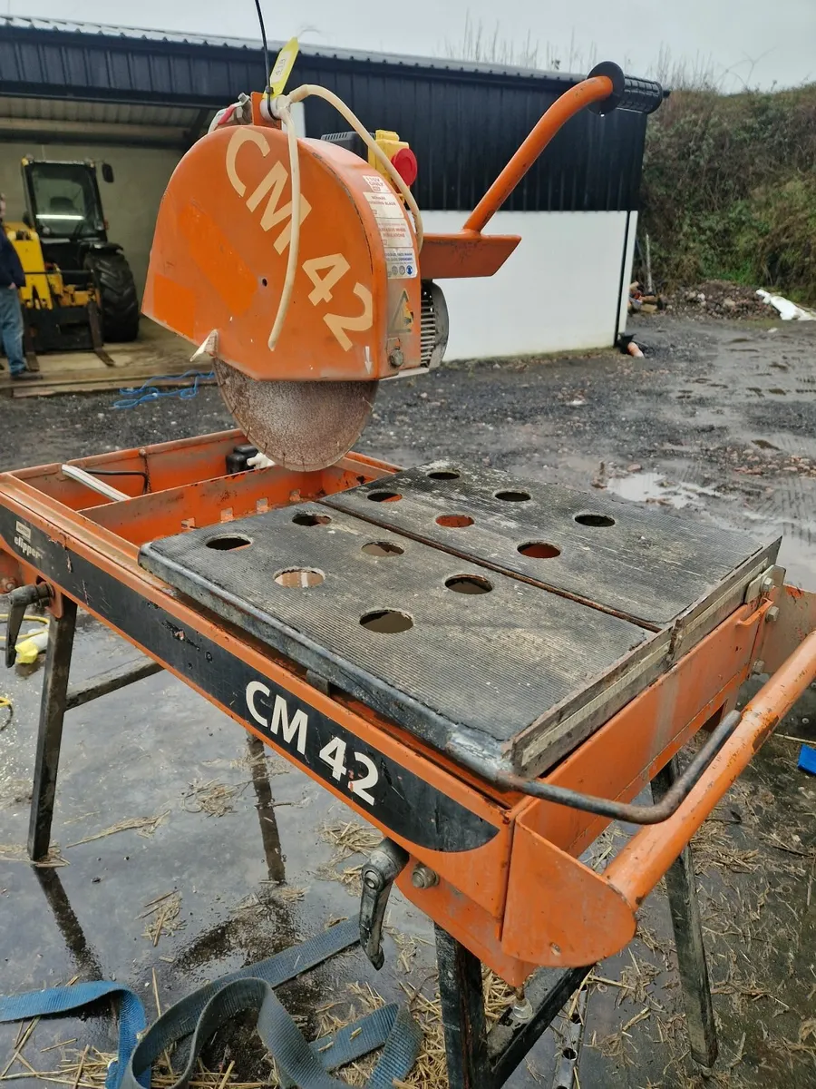 Masonary table wet saw - Image 3
