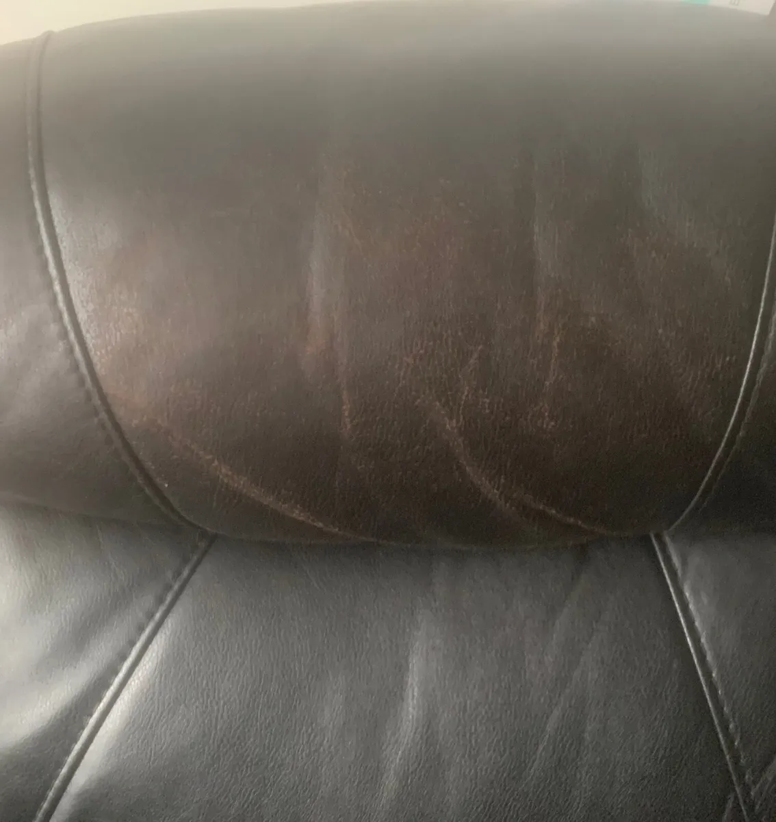 Leather Corner Sofa (Recliner) - Image 2