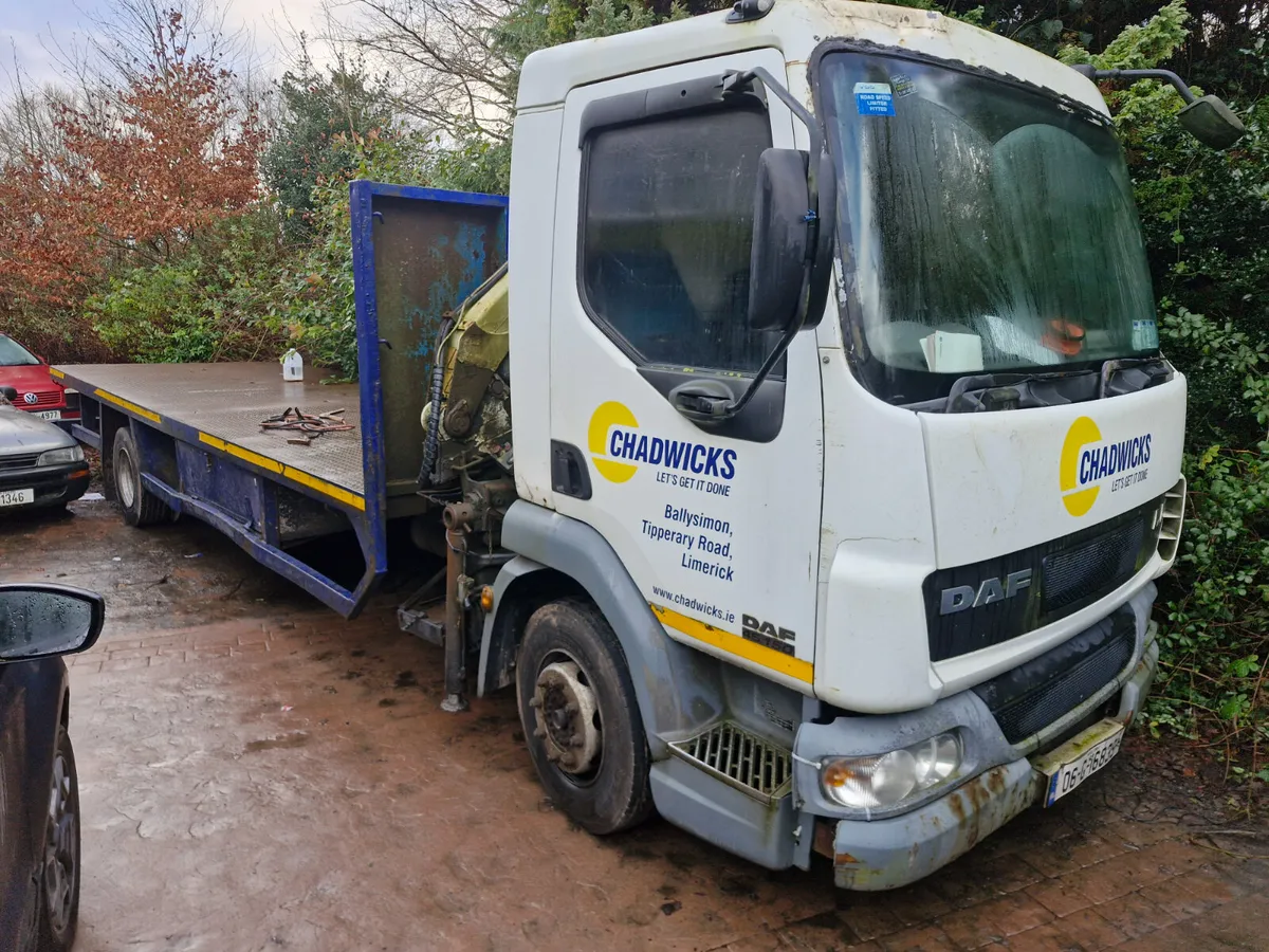 Daf 45 10 ton with crane - Image 1