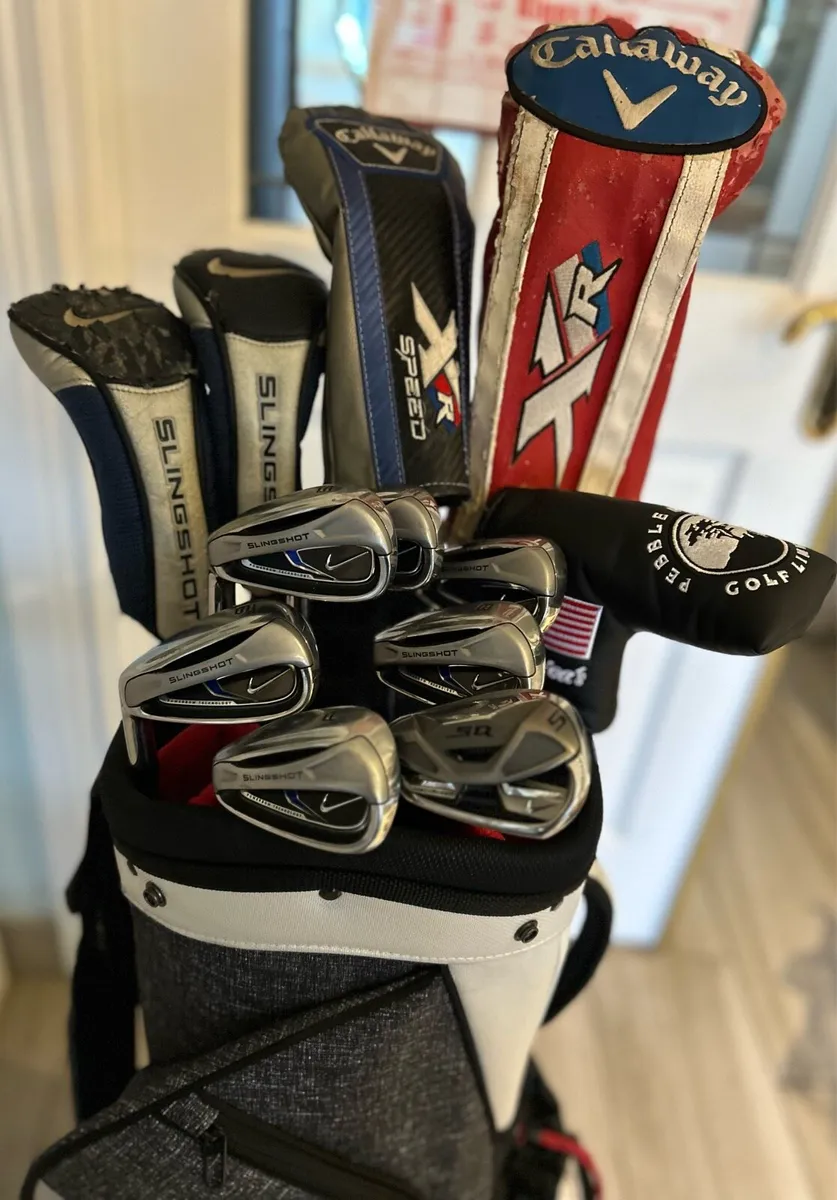Full set of left handed golf clubs - Image 2