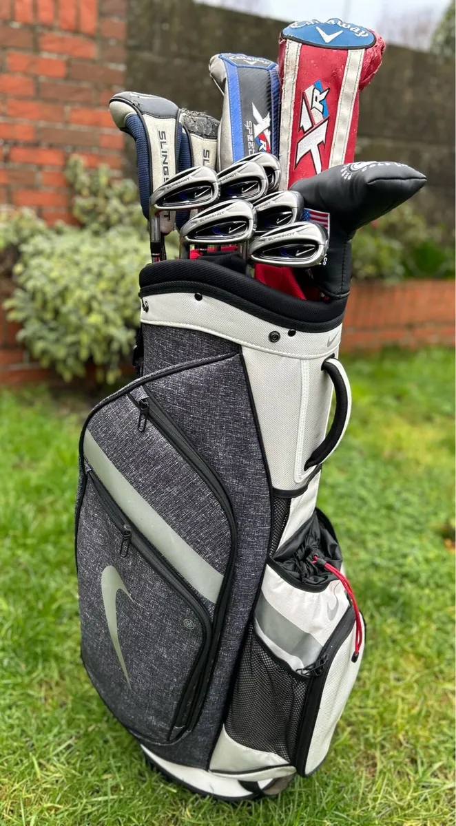 Full set of left handed golf clubs - Image 3