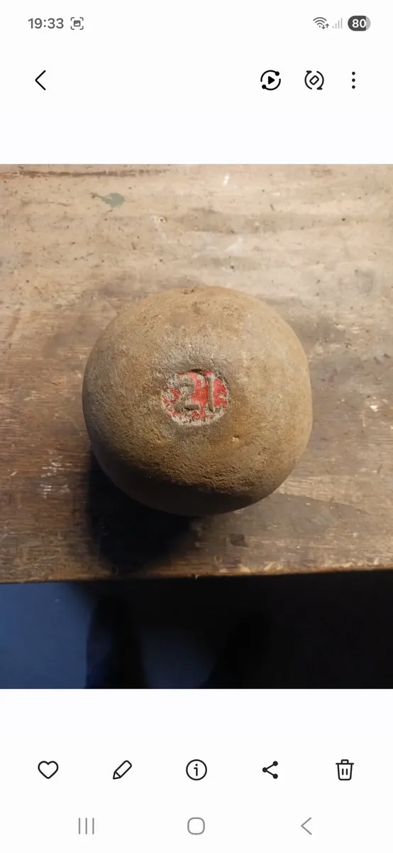 Fly press weight - Image 1