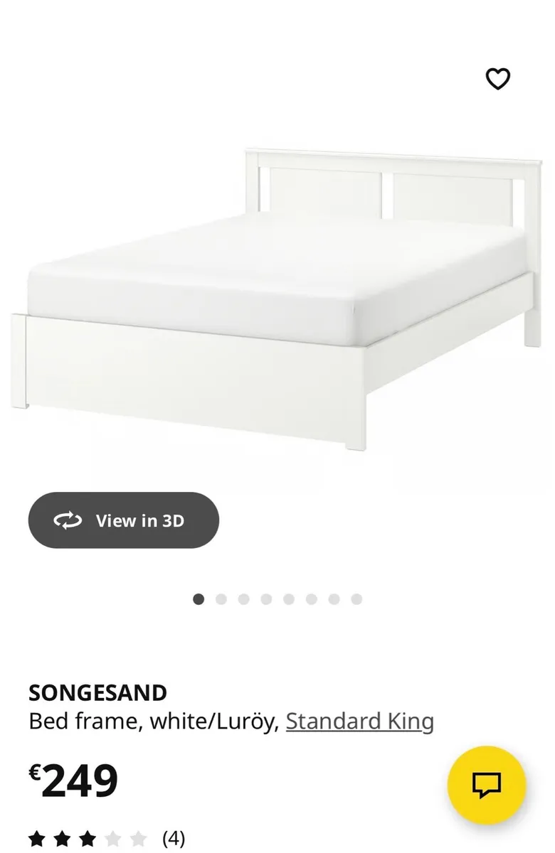 IKEA Songesand king size bed - Image 1