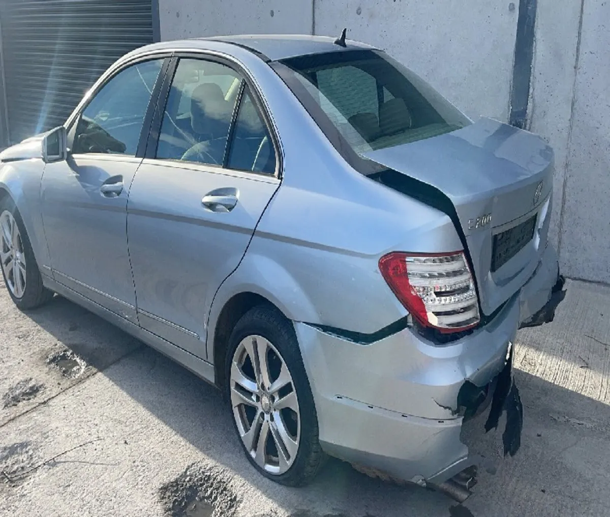2013 Mercedes C200 For Breaking/Dismantling - Image 3