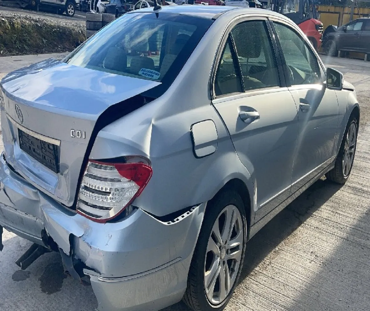 2013 Mercedes C200 For Breaking/Dismantling - Image 4