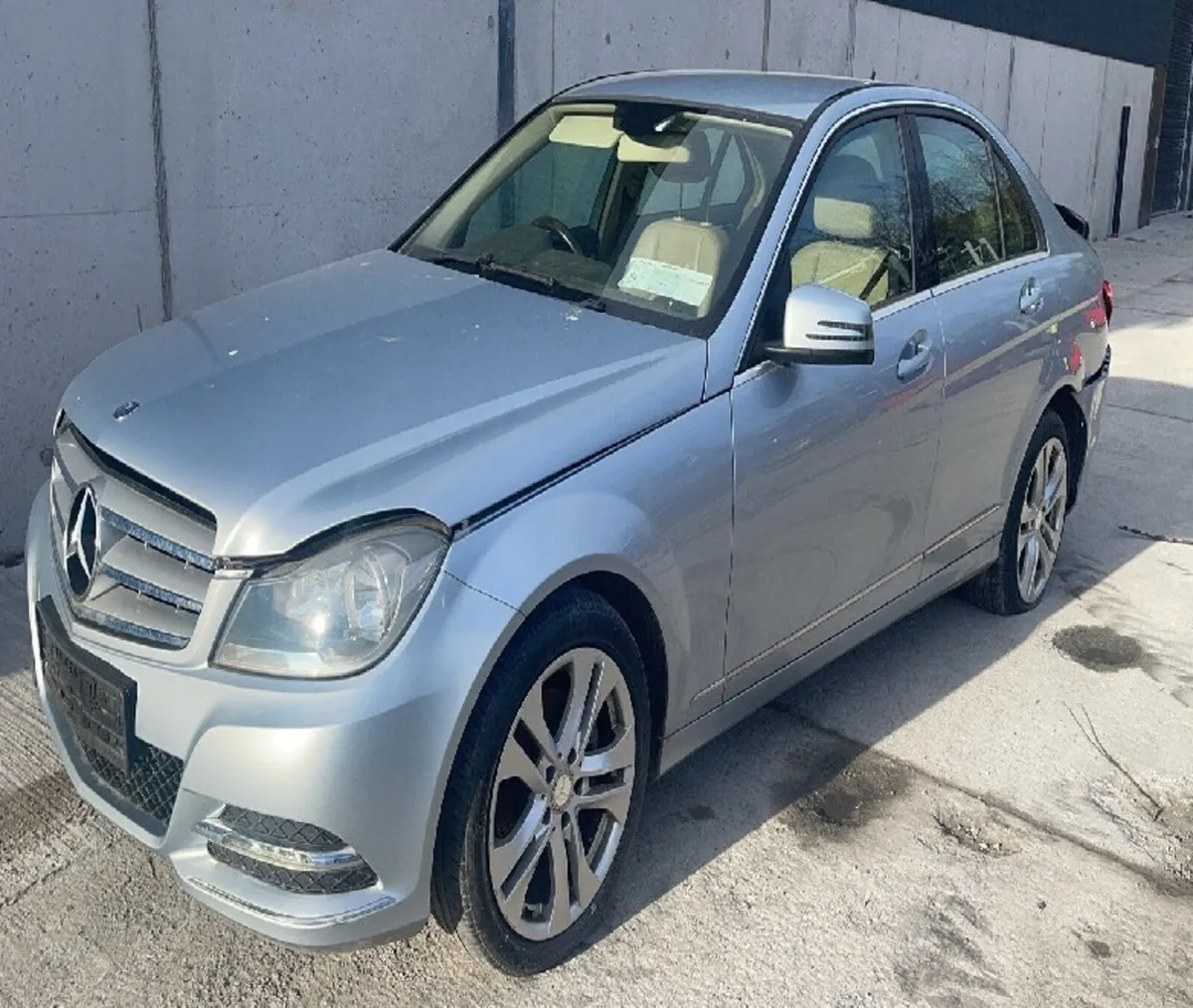 2013 Mercedes C200 For Breaking/Dismantling - Image 1