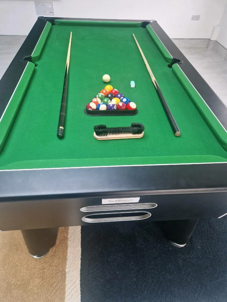 Slate Bed Pool Table - Image 1