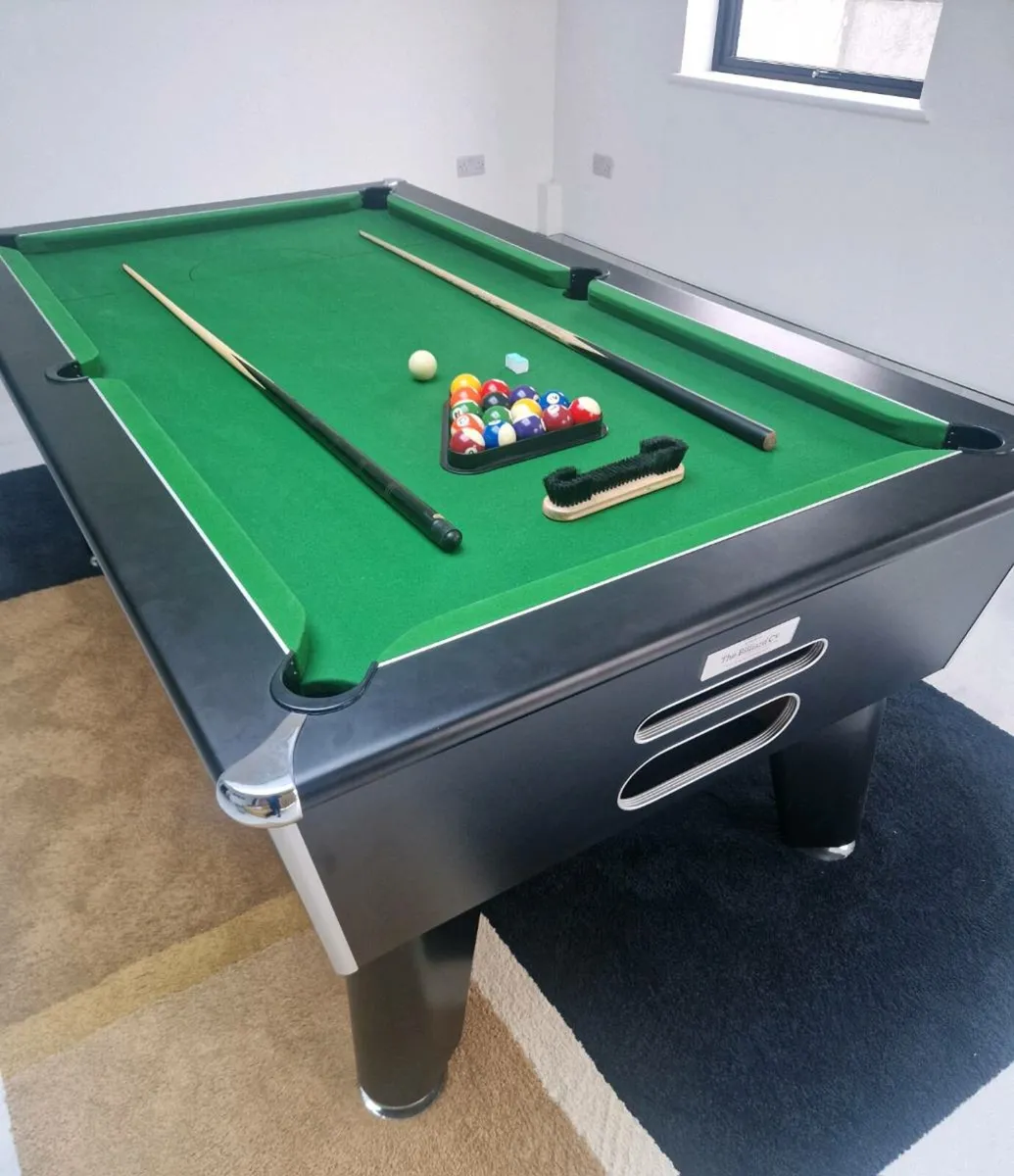 Slate Bed Pool Table - Image 2