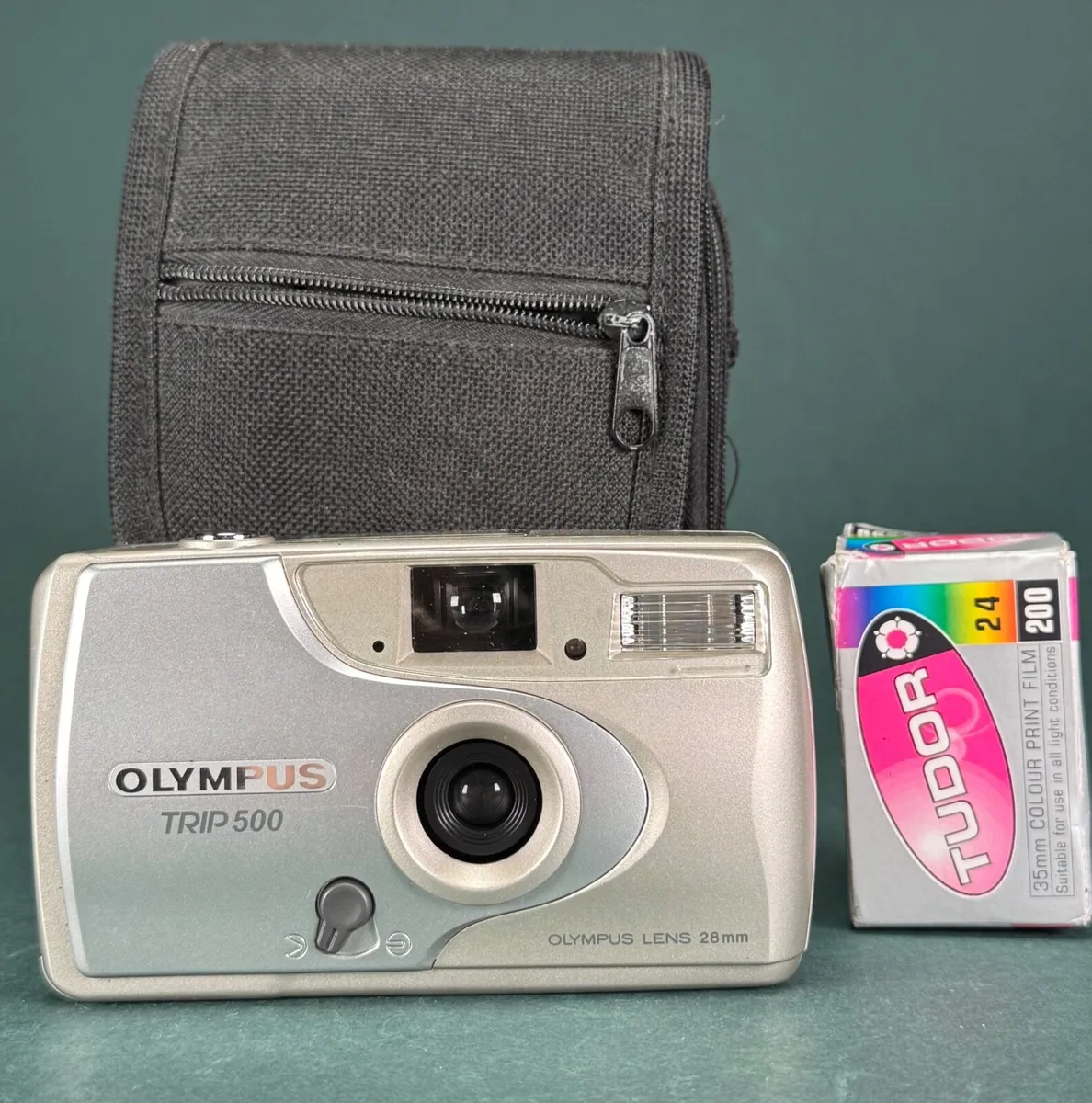 Olympus Trip 500 35mm point-and-shoot film camera - Image 1