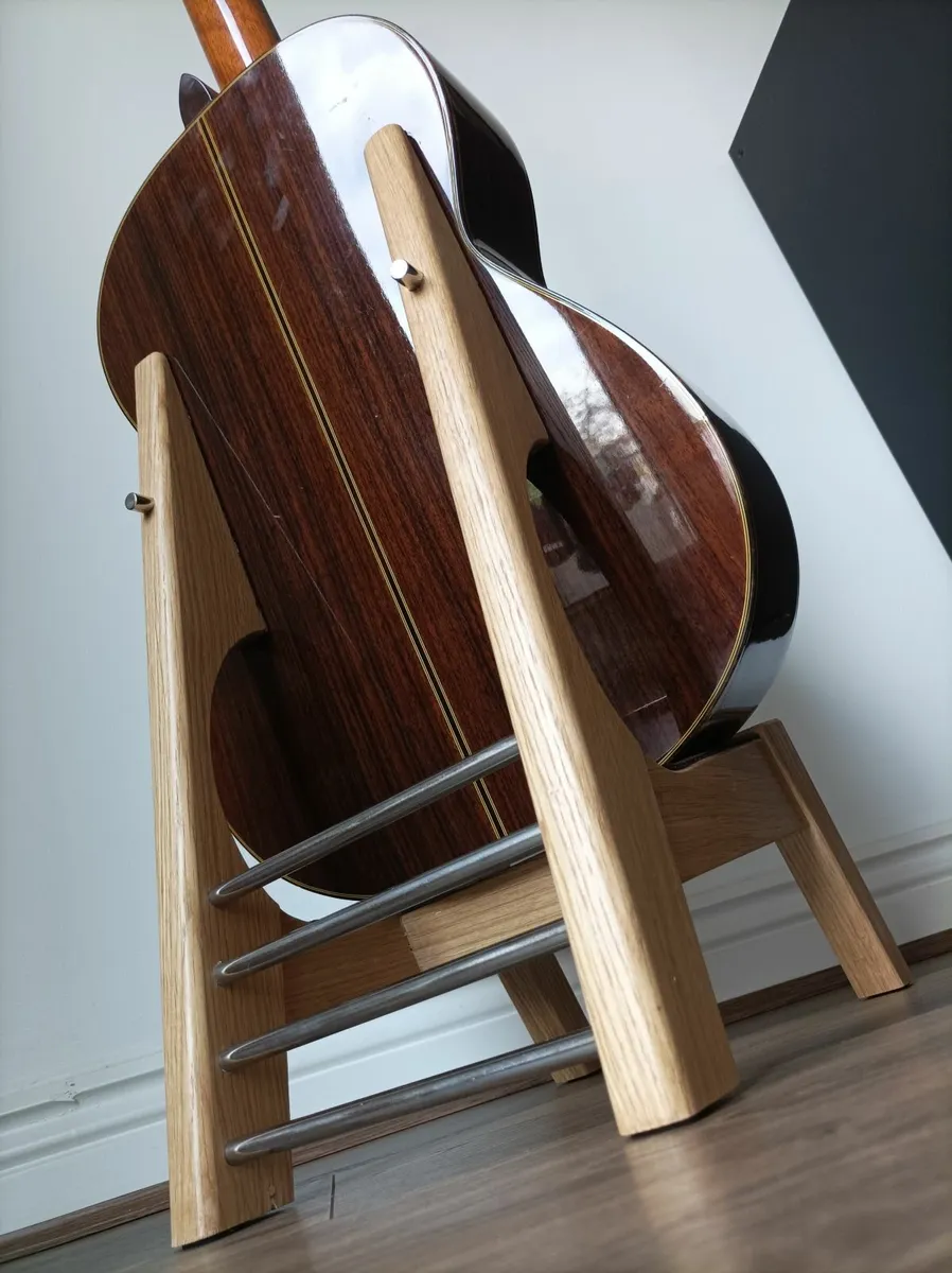 Handmade wooden guitar stand - Image 2