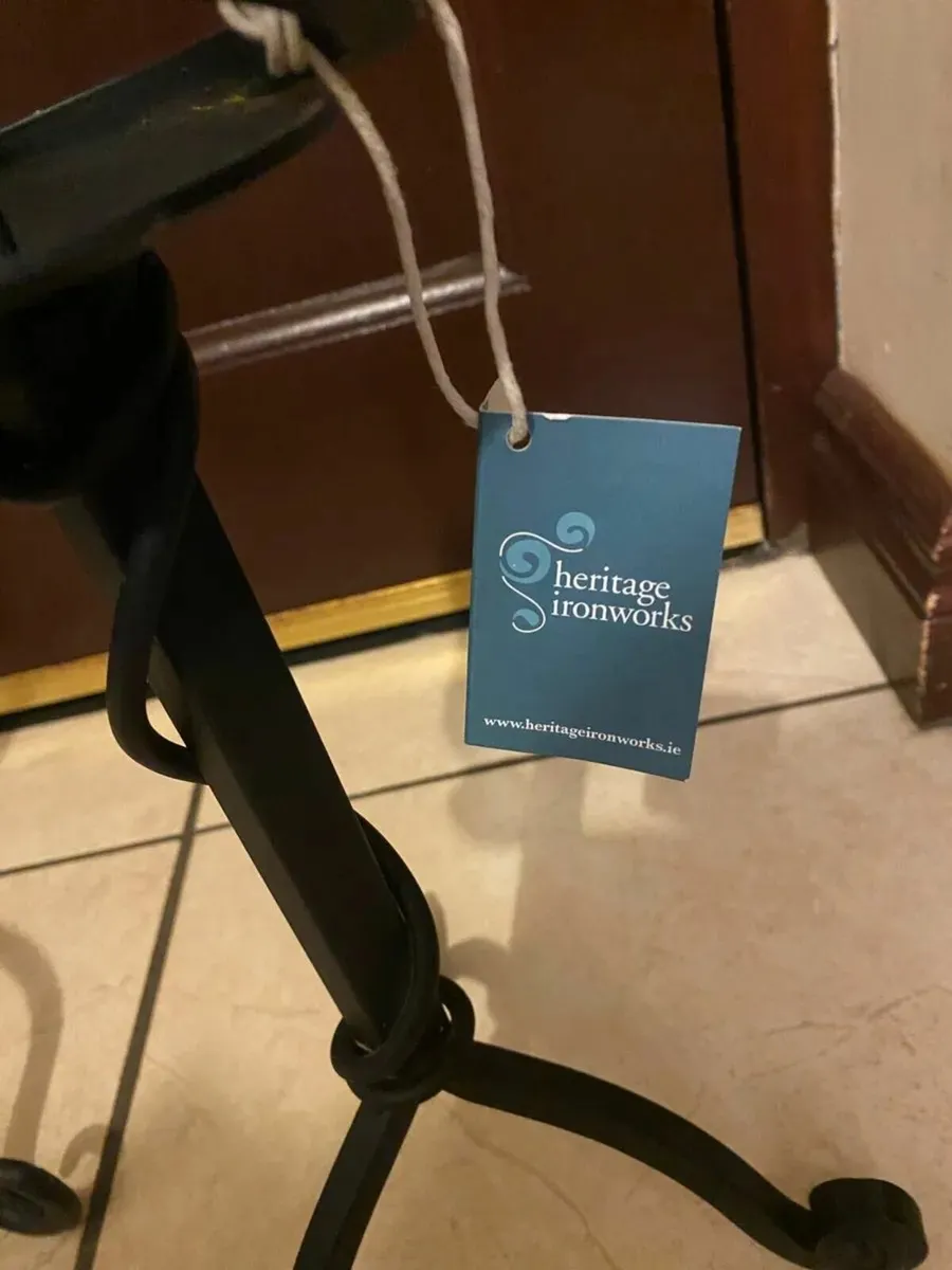 2 NEW Cast Iron Candle Holders Heritage Ironworks - Image 4