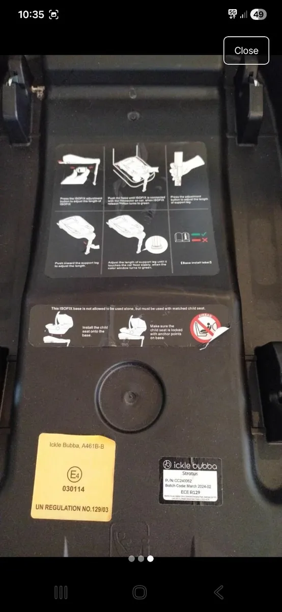 Car seat base - Image 4