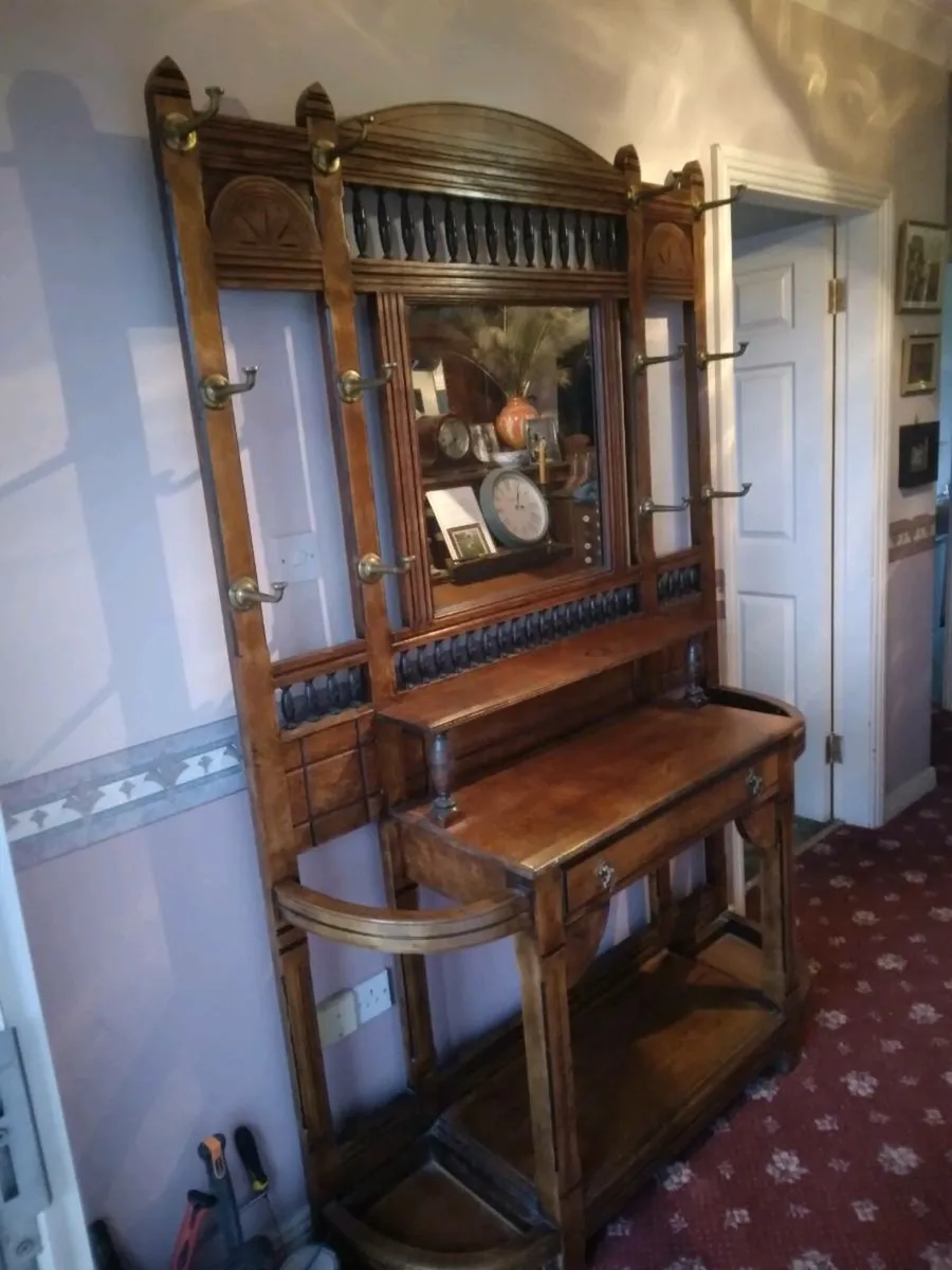 Antique Hallstand - Image 1