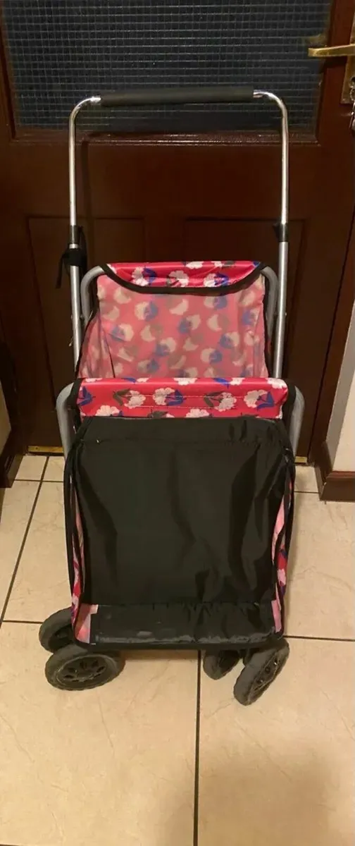 6 Wheel Shopping Trolley with New Waterproof Bag - Image 3
