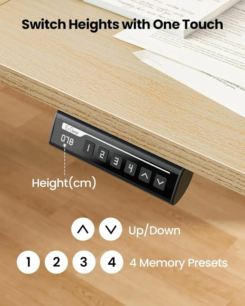 Electric Standing Desk Height Adjustable 160 x - Image 4