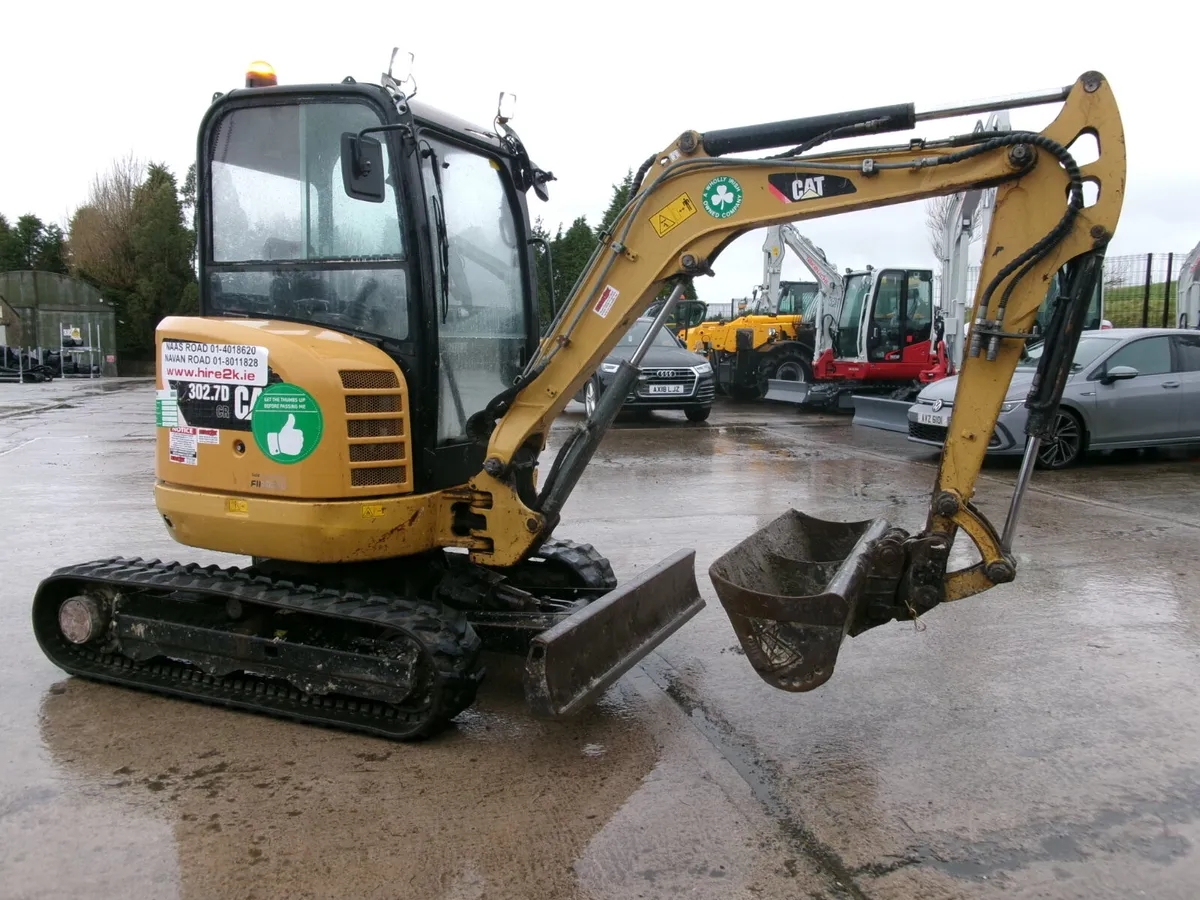 Cat 302.7D digger  #14005157 - Image 4