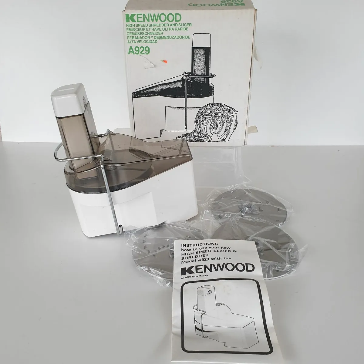 Kenwood chef high speed shredder & slicer - Image 1