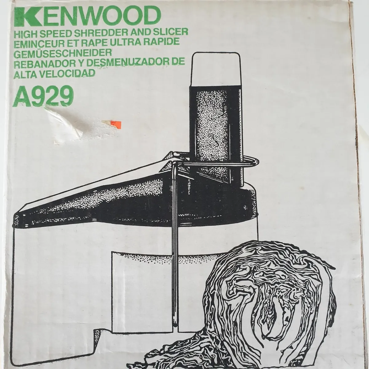 Kenwood chef high speed shredder & slicer - Image 2