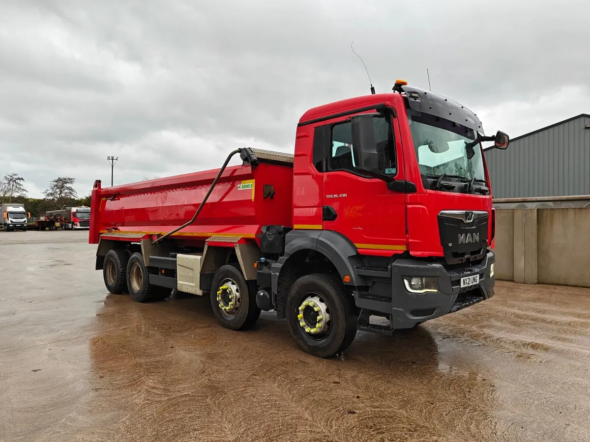 2021 MAN TGS35.430 8x4 Tipper