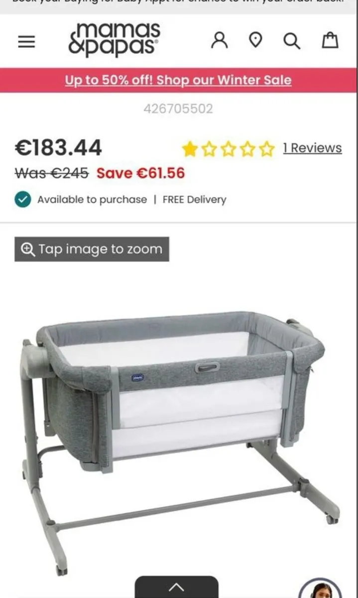 Chicco Next to Me Crib - Image 3