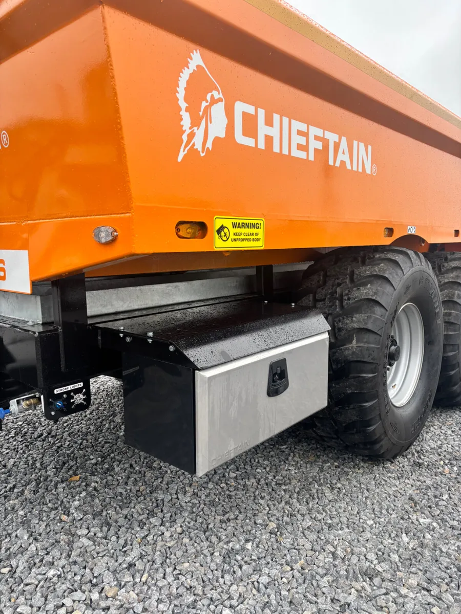 NEW CHIEFTAIN 16 TONNE FAST TOW DUMP TRAILER - Image 4
