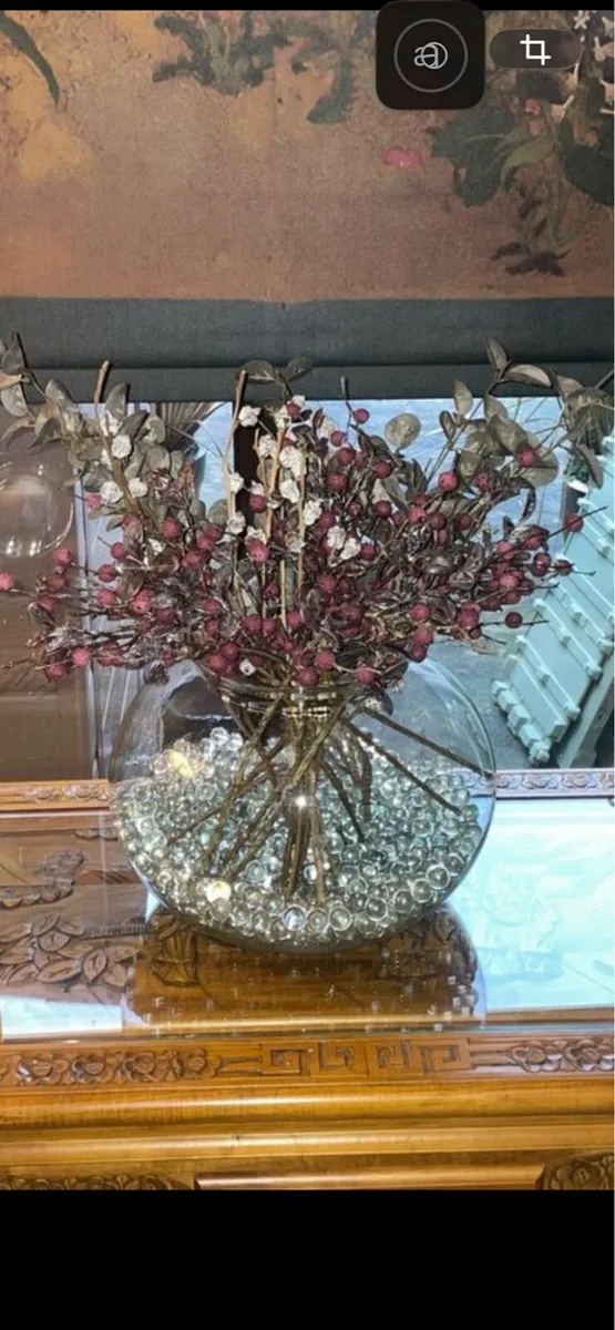 Glass vase - Image 1