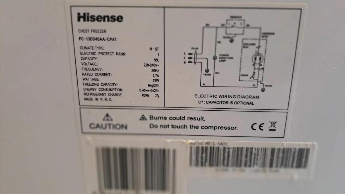 Hisense Chest Freezer - Image 3