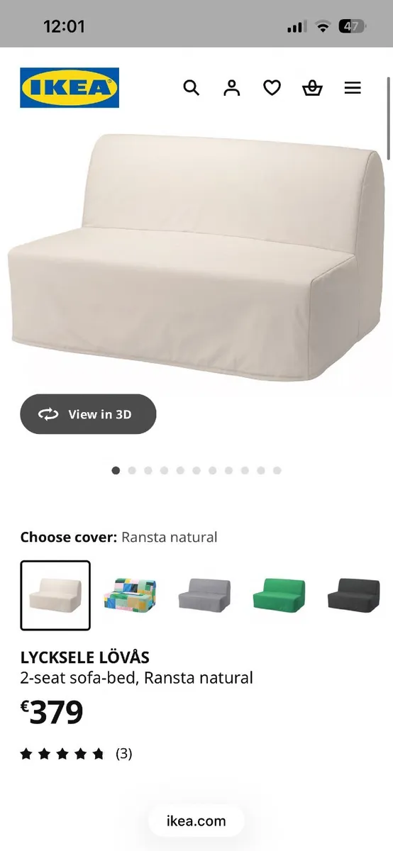 Ikea sofa bed