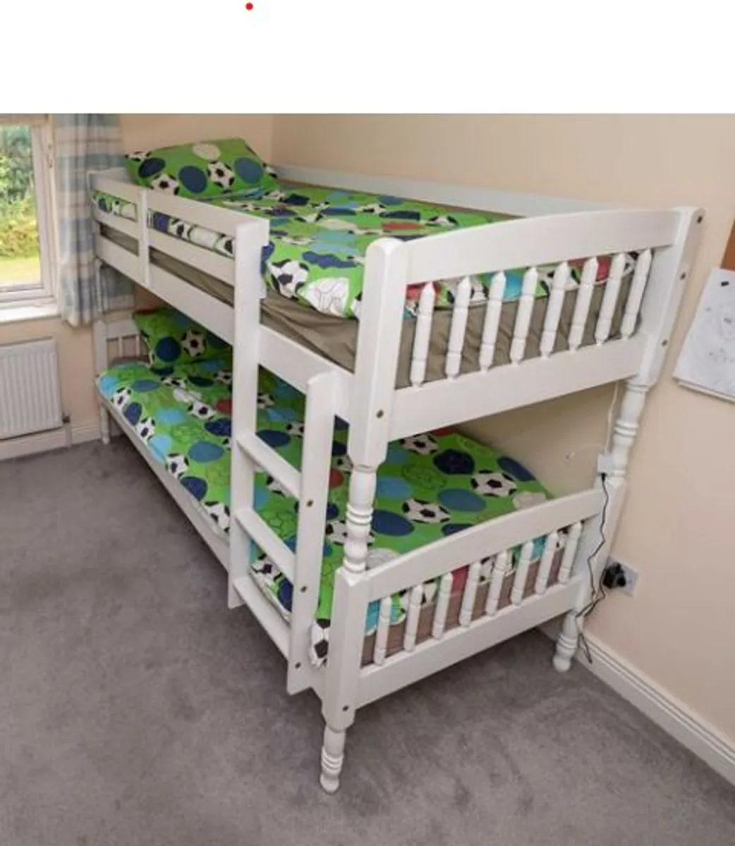White Bunk Beds