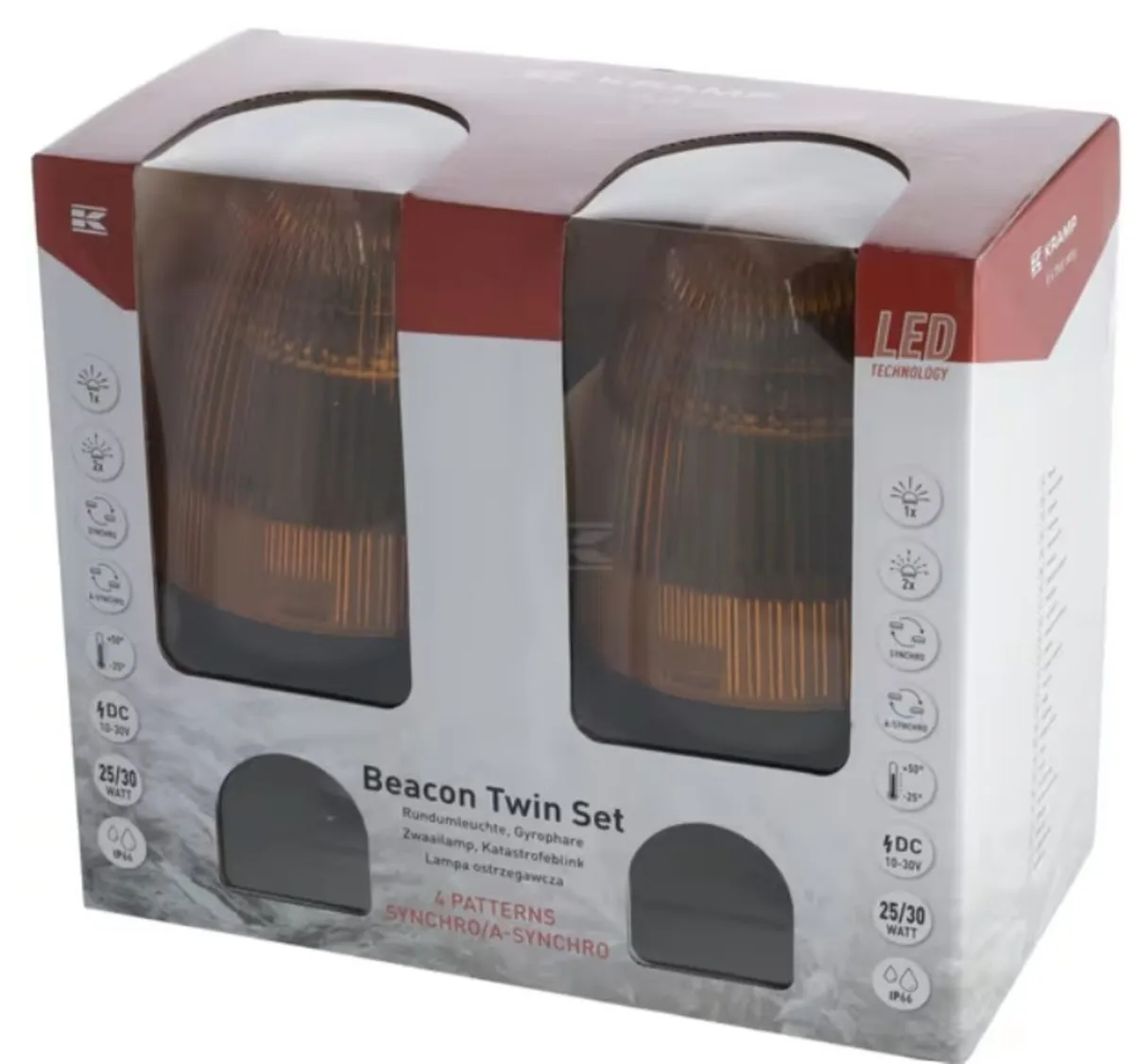 Synchronisable LED Beacon Pair - Image 1