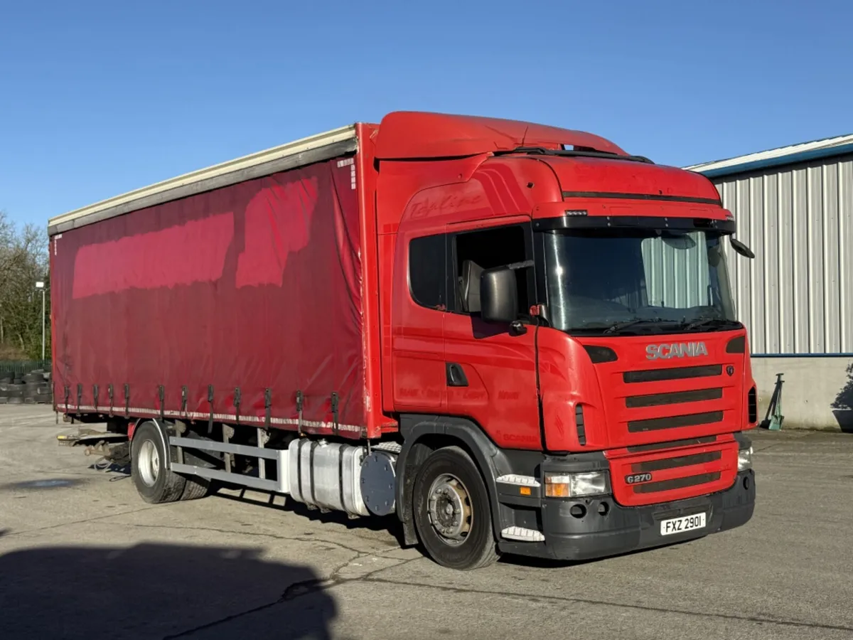 2009 SCANIA G270 CURTAINSIDE - Image 1