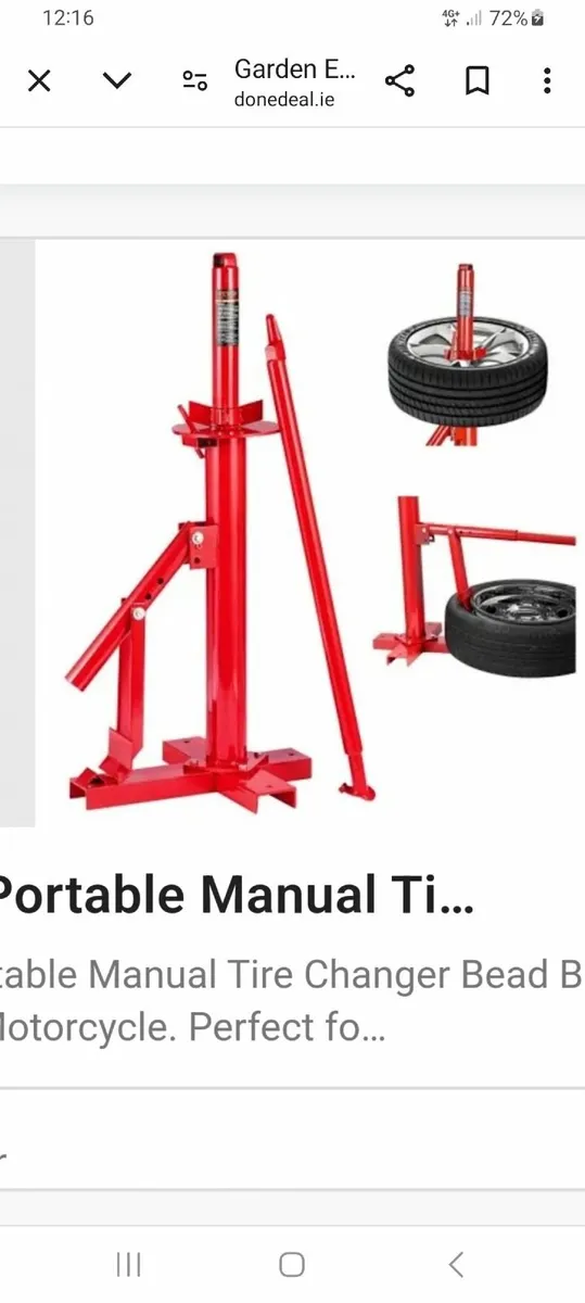 Manual tyre Machine - Image 1