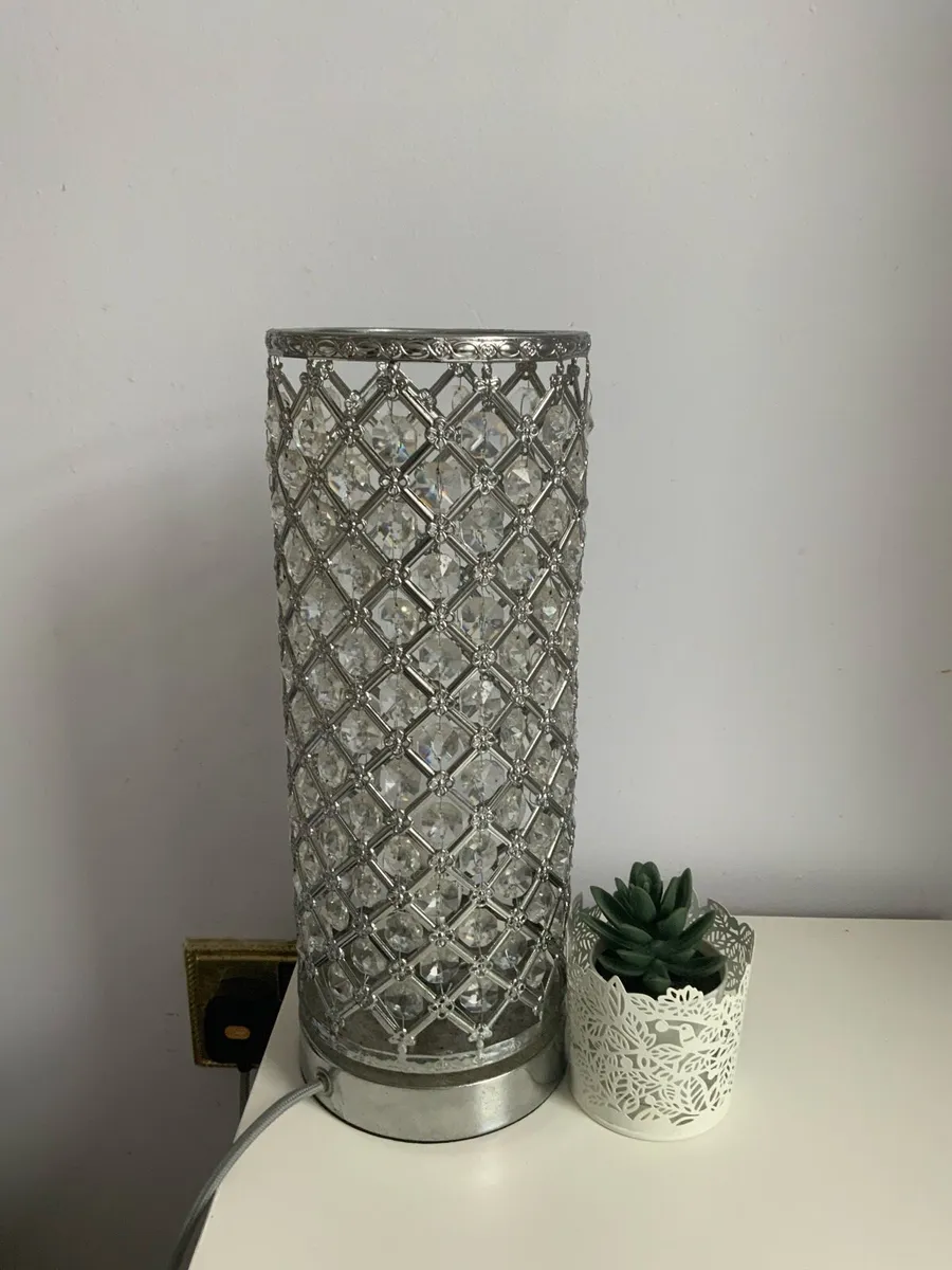 2 Diamanté lamps - Image 2