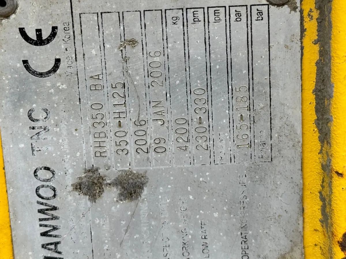 Rock Breaker Hanwoo 350 - Image 4