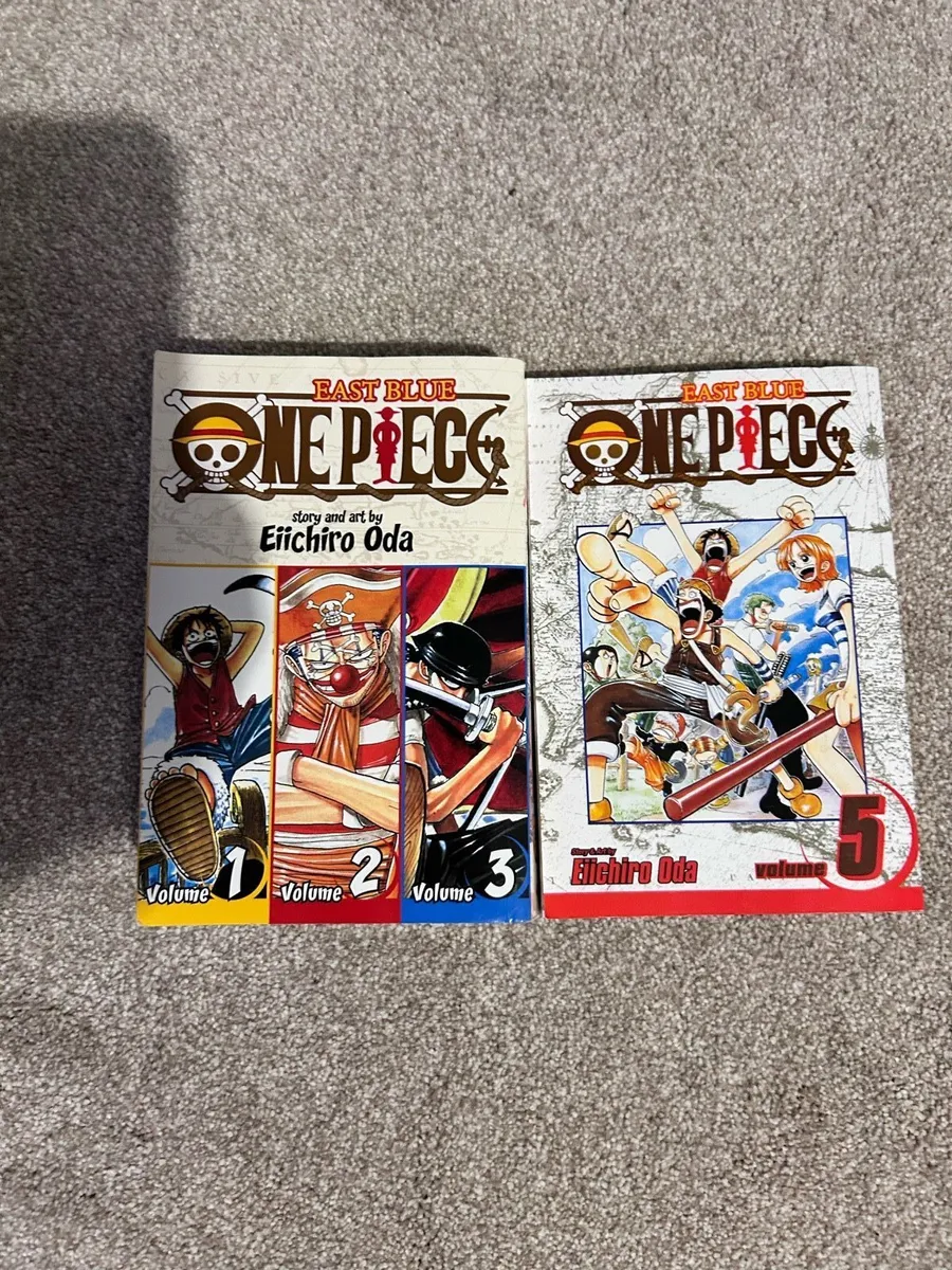 Manga - One Piece (1,2,3,5) - Image 1