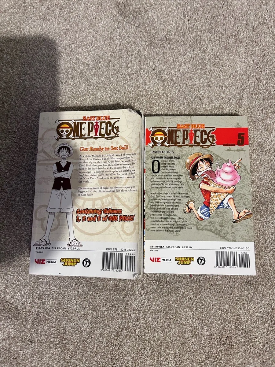 Manga - One Piece (1,2,3,5) - Image 2