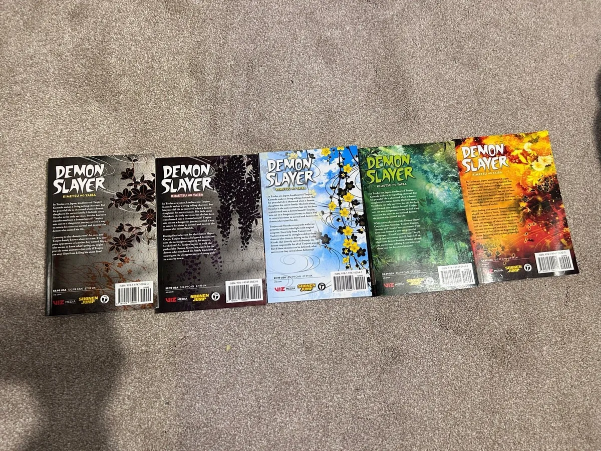 Manga - Demon Slayer (1,2,3,7,8) - Image 2
