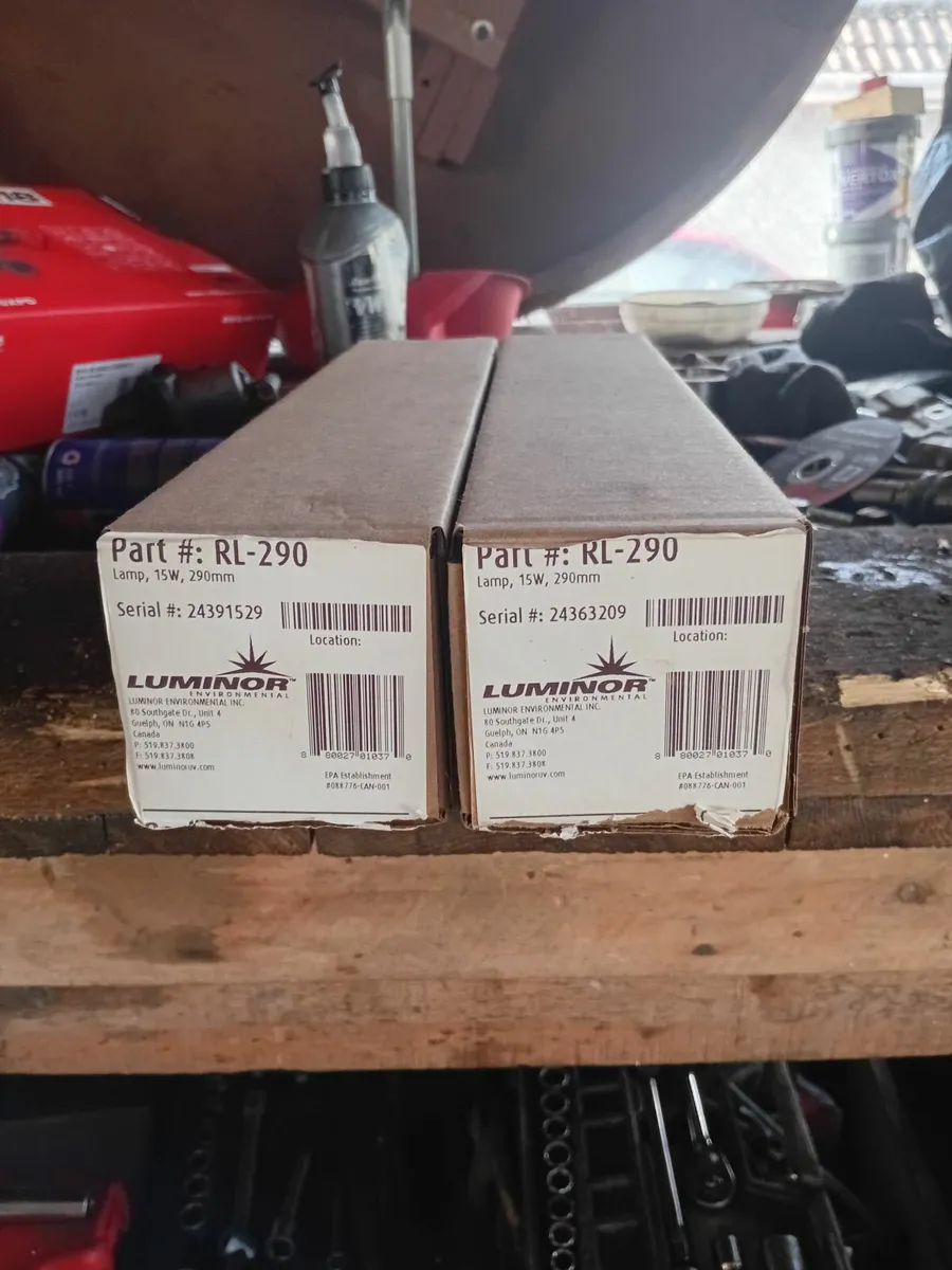 Luminor uv bulbs, bacteria killers.