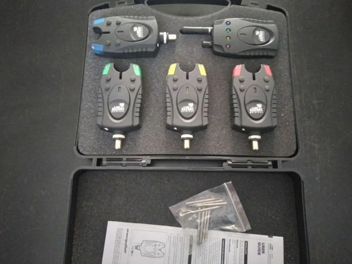 CARP EXPERT PIAVE Wireles Bite Alarm Set 3+1 & 4+1 - Image 2