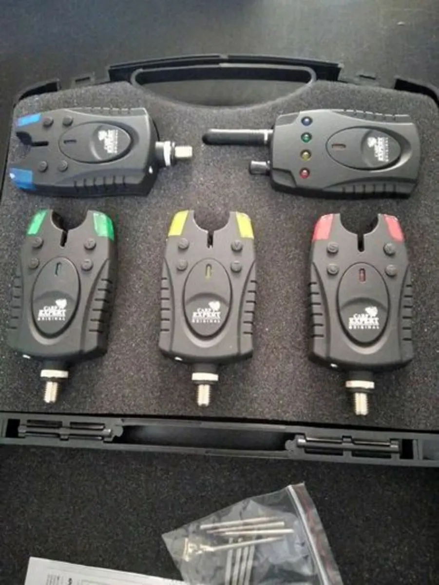 CARP EXPERT PIAVE Wireles Bite Alarm Set 3+1 & 4+1 - Image 3