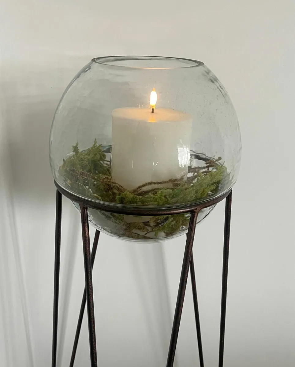 Copper Candle Stand / Plant Stand - Image 4
