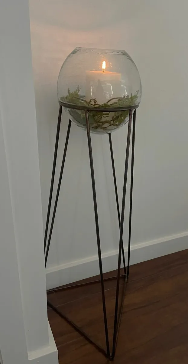 Copper Candle Stand / Plant Stand - Image 3