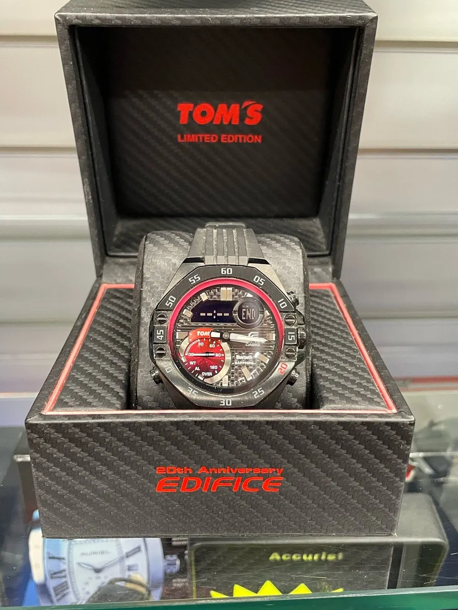 Tom’s limited edition chronograph Casio Ediface - Image 1