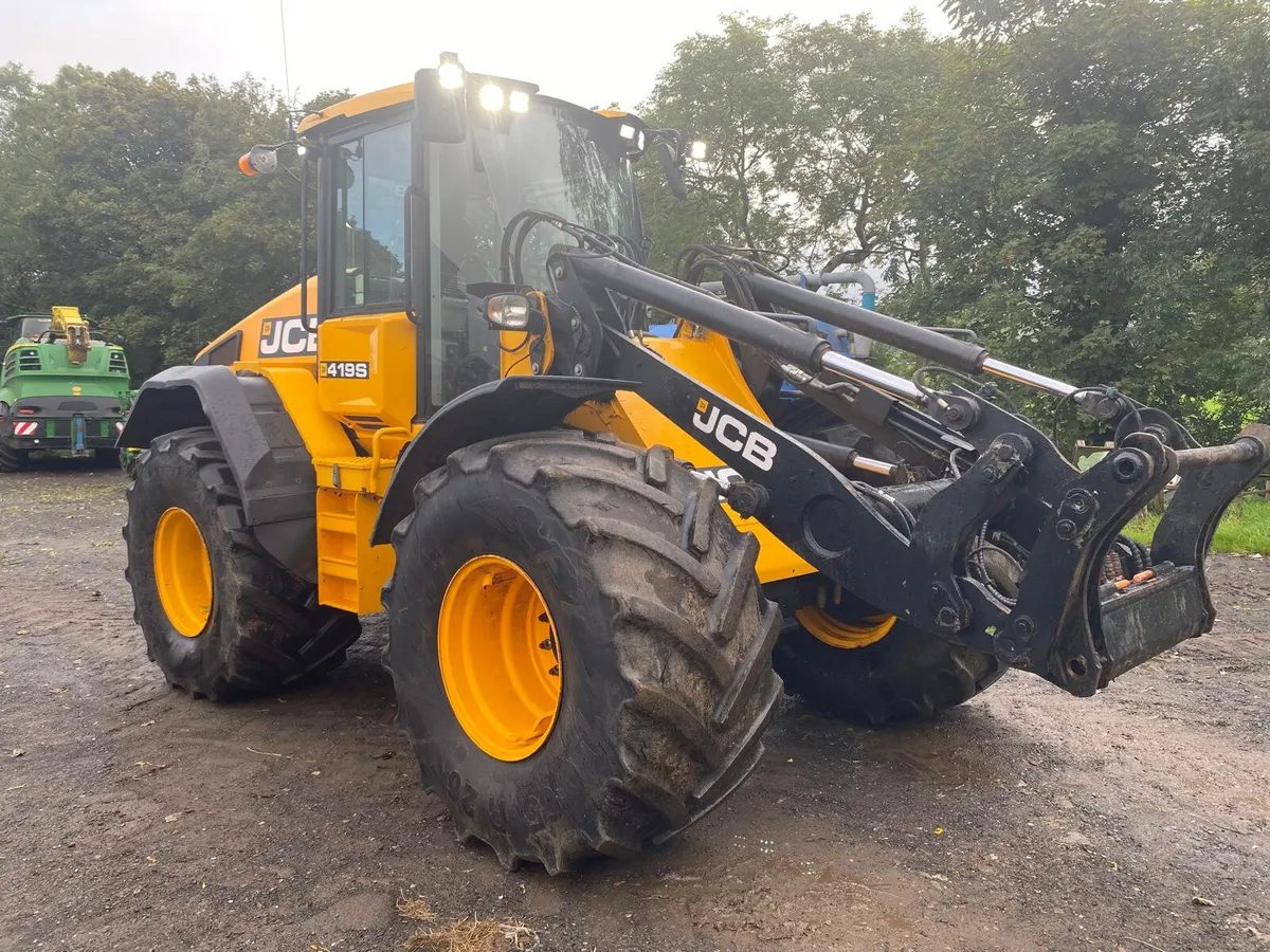 JCB 419S WHEEL LOADING SHOVEL YEAR 2017