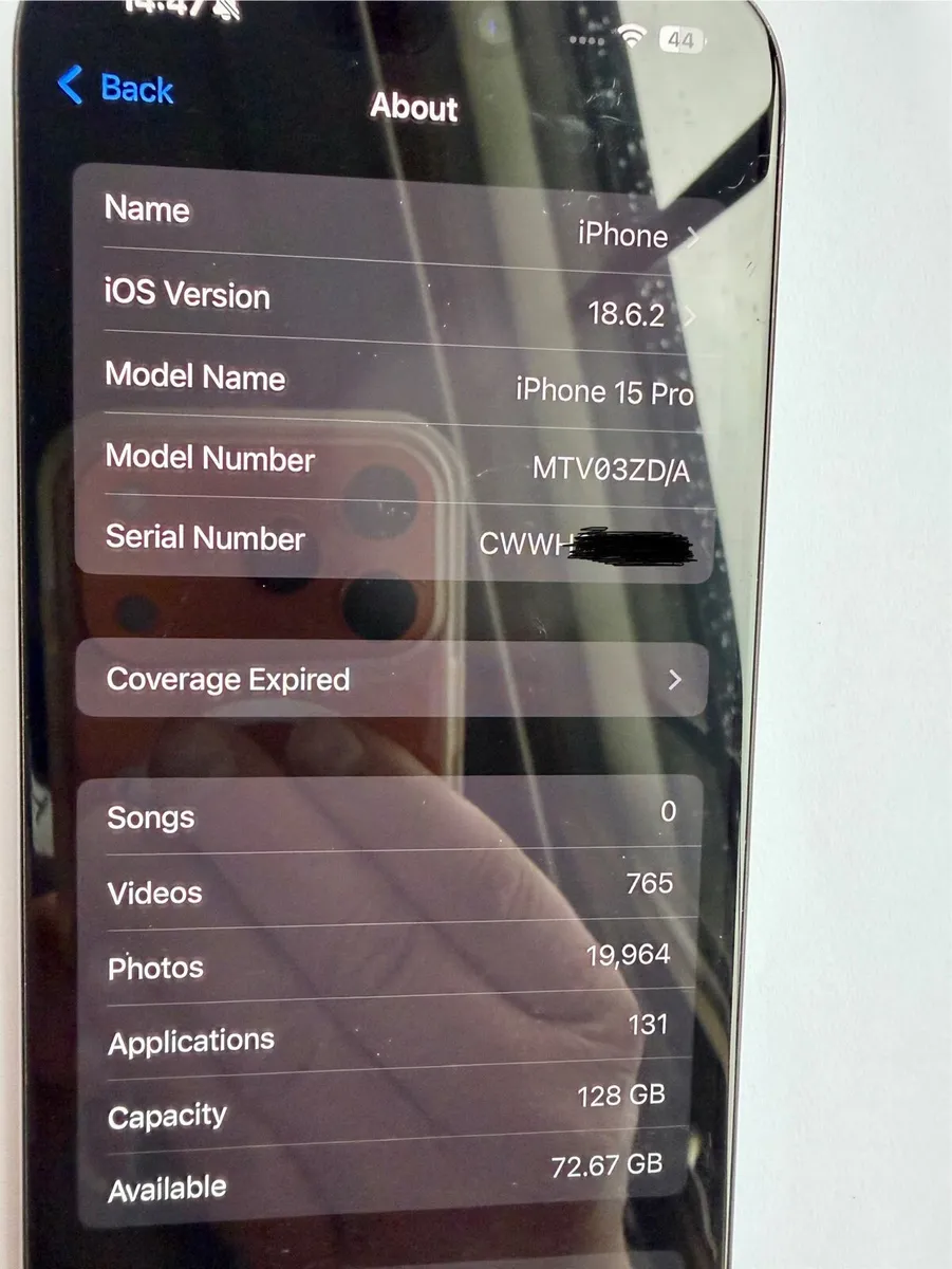 iPhone 15 pro-128gb blue titanium - Image 3