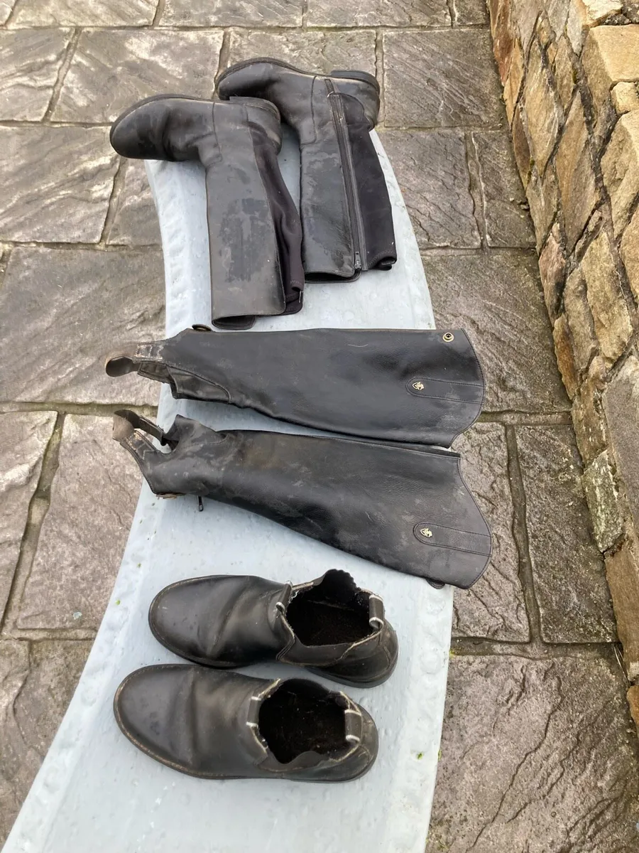 Child’s riding boots