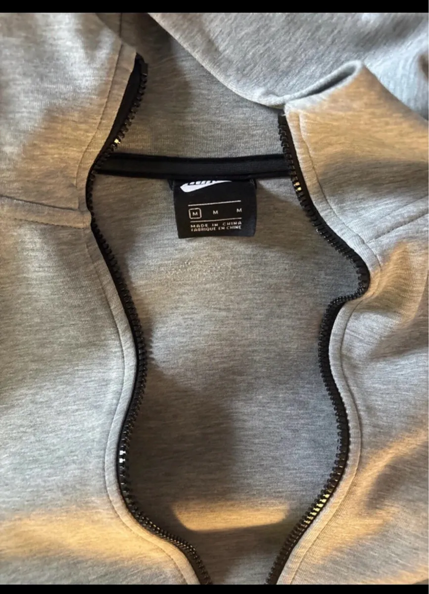 Nike tech grey Hoodie - Image 2