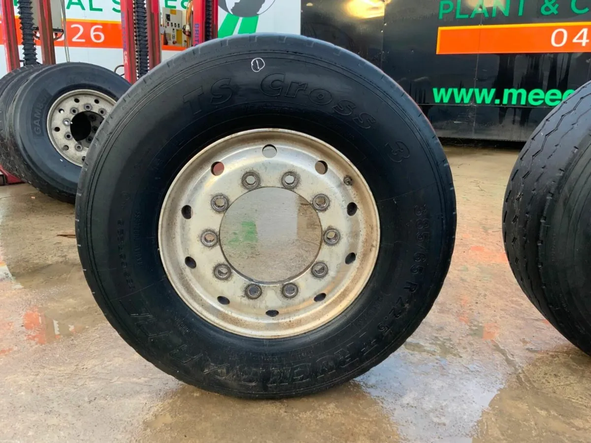 Other Other SUPER SINGLE ALUMINIUM TRAILER RIMS / - Image 2