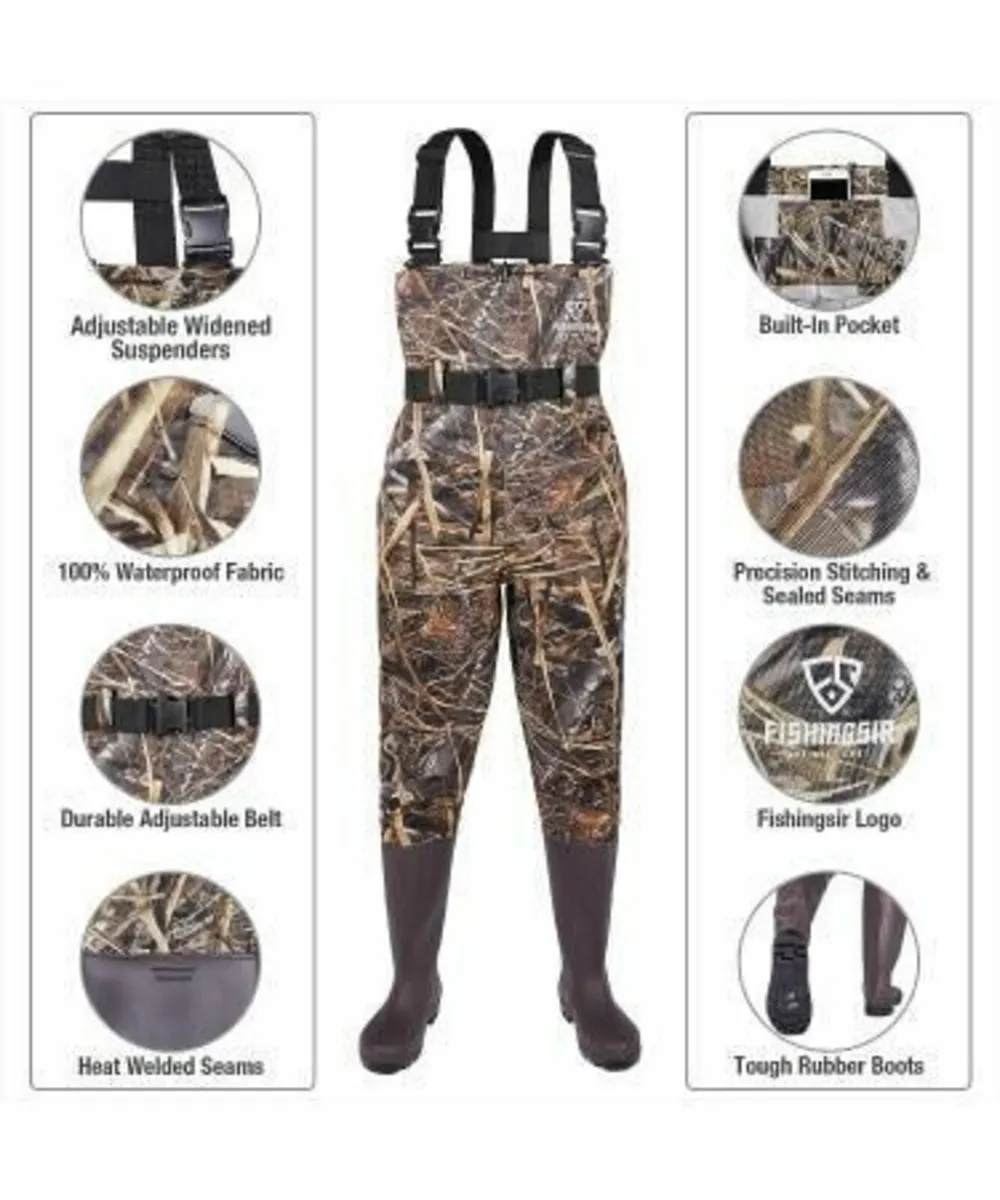 Chest Waders Camo 0 Waterproof - Image 1